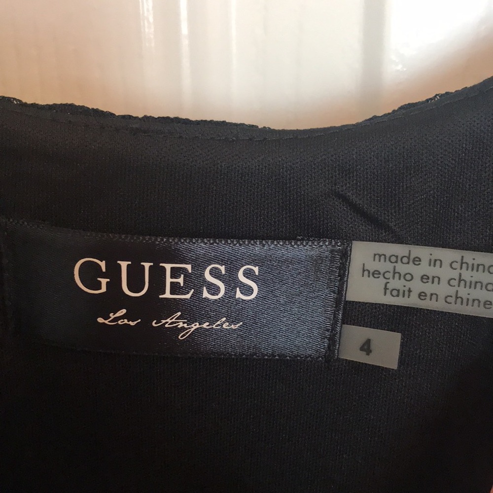 Guess Lace Ruffle Dress - Picture 6 of 9